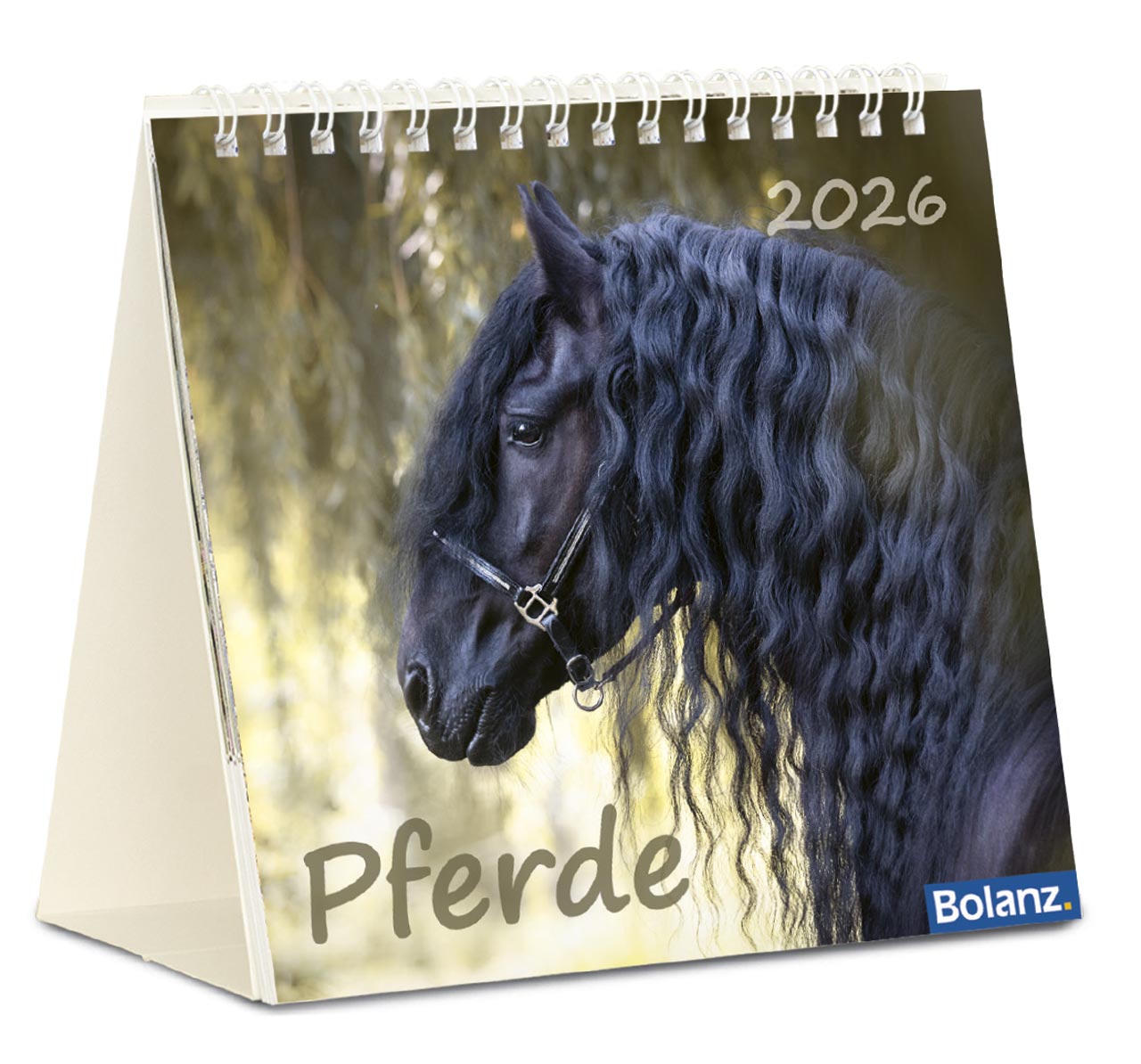 Pferde 2026 - Tischkalender