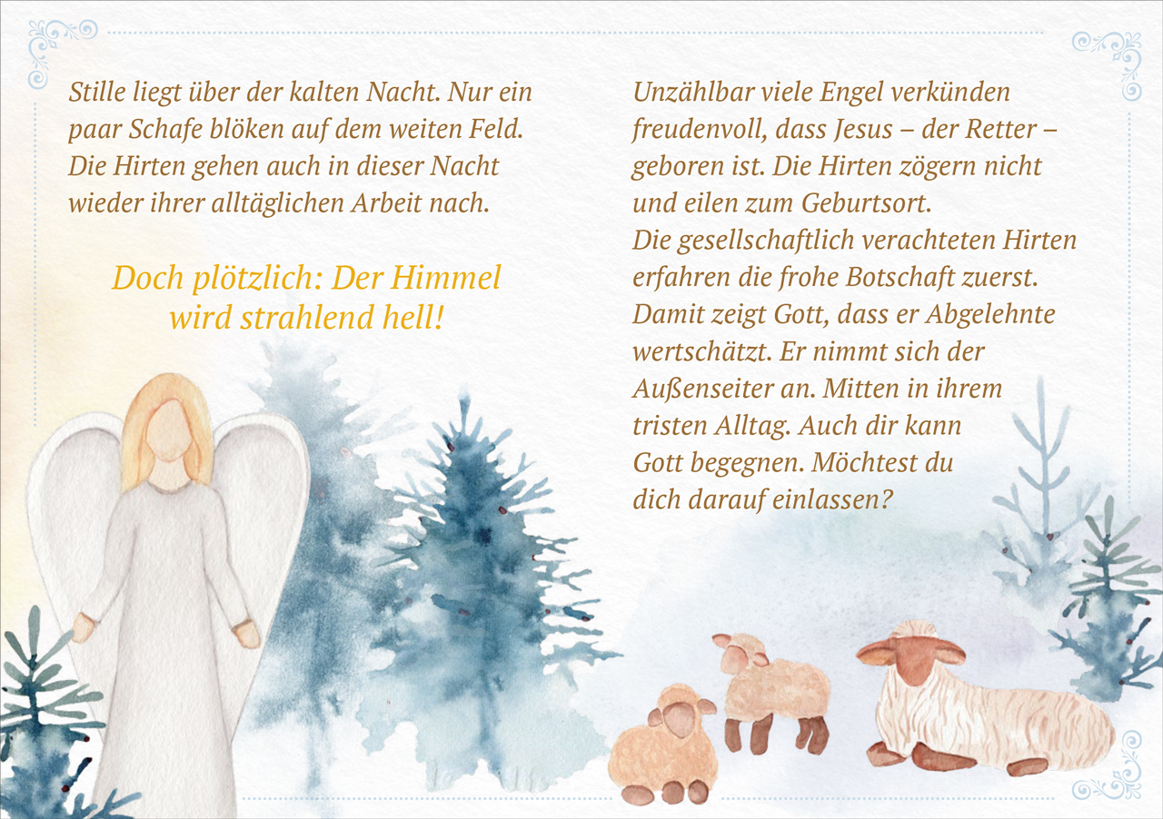 Grußheft Weihnachtsfreude