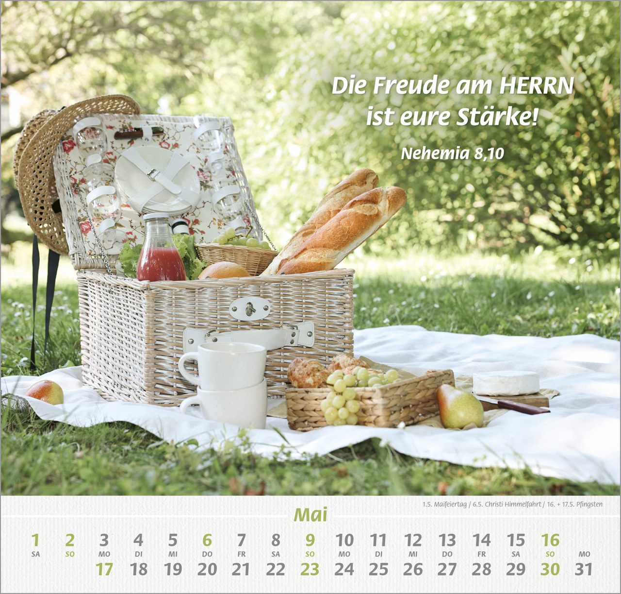 Denn du bist bei mir 2027 – Wandkalender