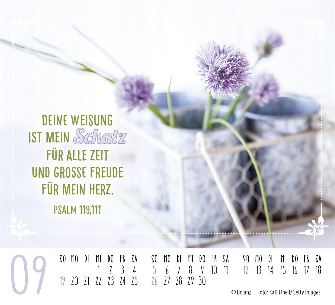 Worte von Herzen 2027 – Minikalender