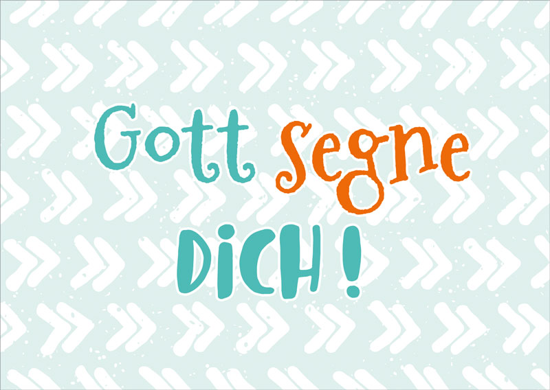 Postkartenbox Segenswünsche