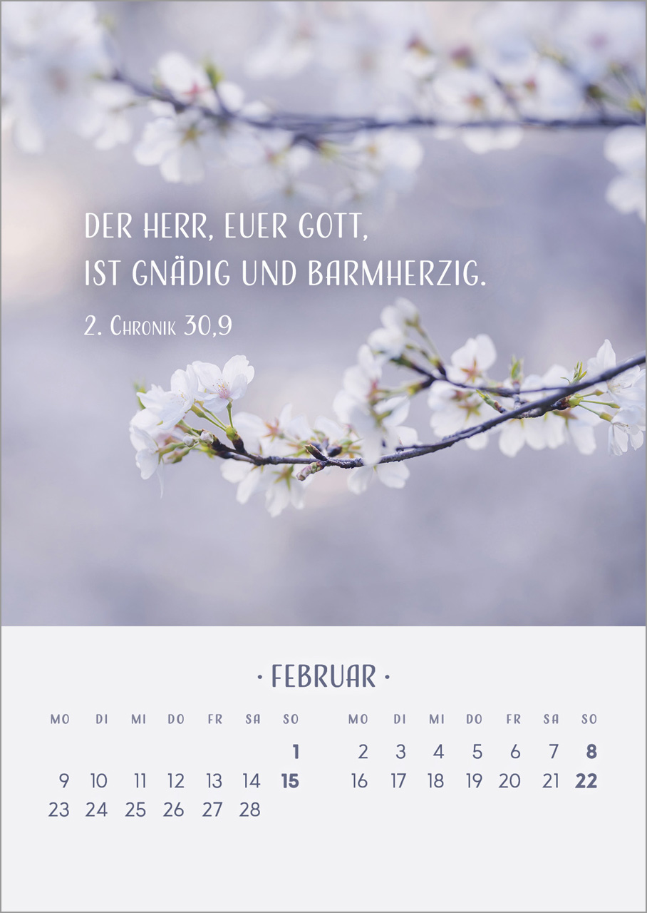 Zarte Blumengrüße 2026 Zarte Blumengrüße 2026