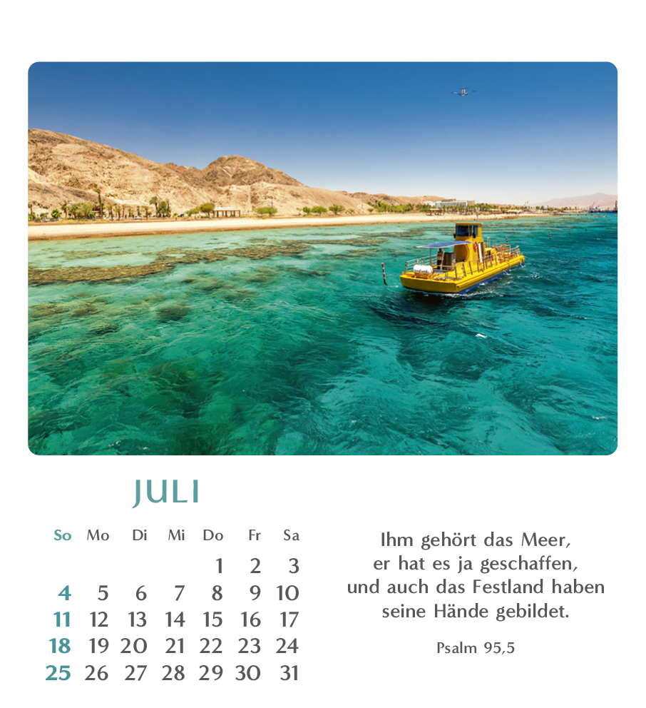 Geliebtes Israel 2027 – Tischkalender