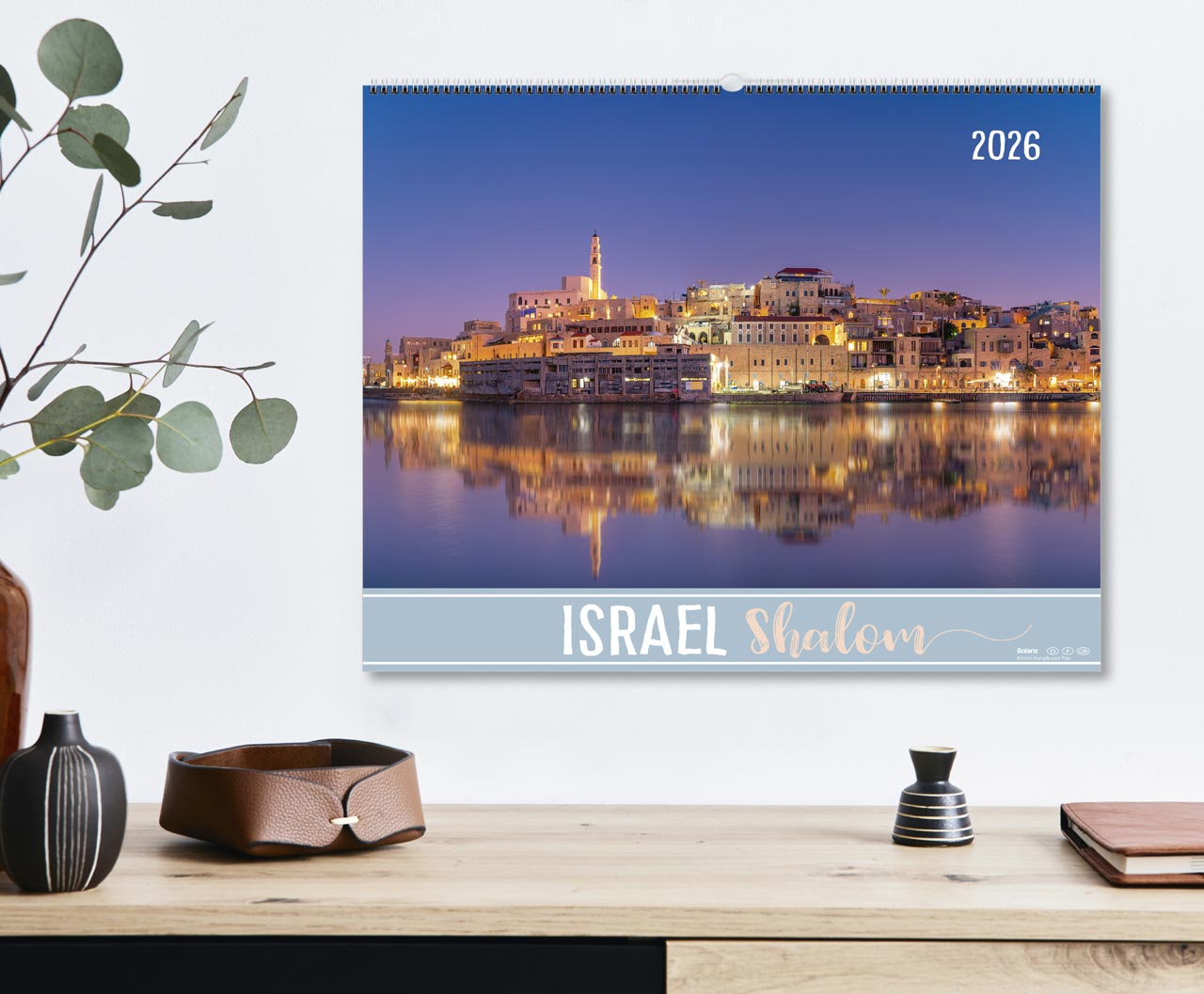 Israel Shalom 2026 - Wandkalender