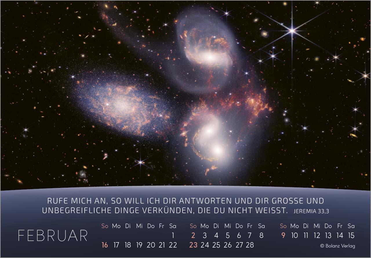 Du bist nicht fern 2025 - Panoramakalender