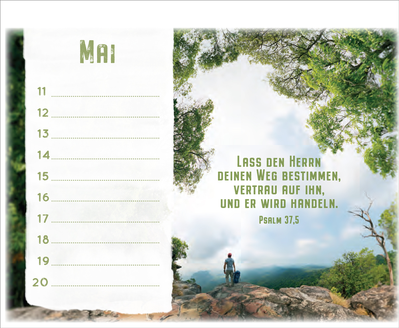 Geburtstagskalender Wo der Geist des Herrn ist
