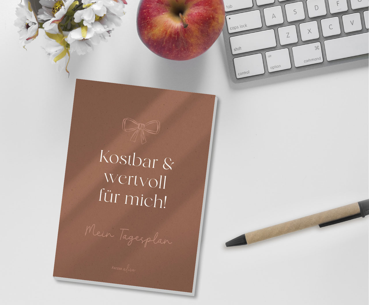 Notizblock Fatzer alive - Mein Tagesplan A5