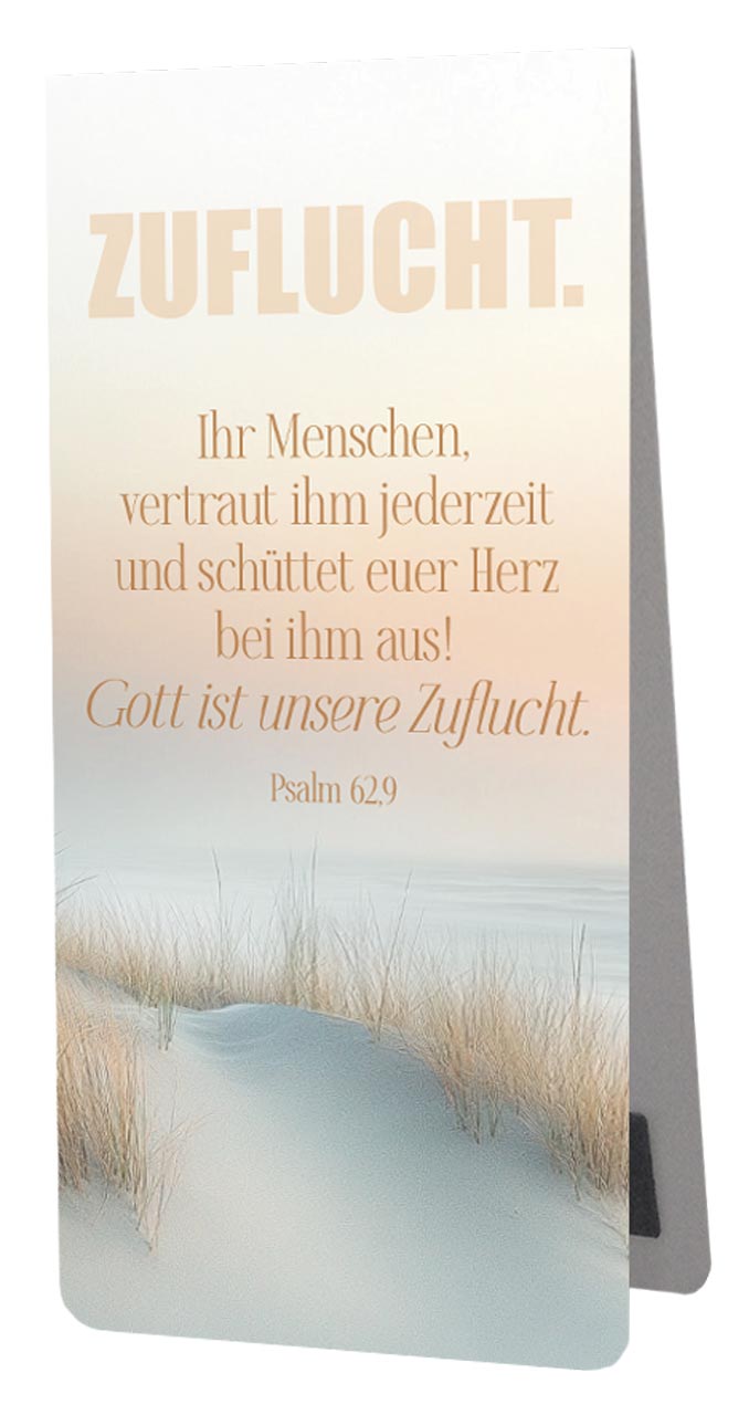Magnetlesezeichen Zuflucht