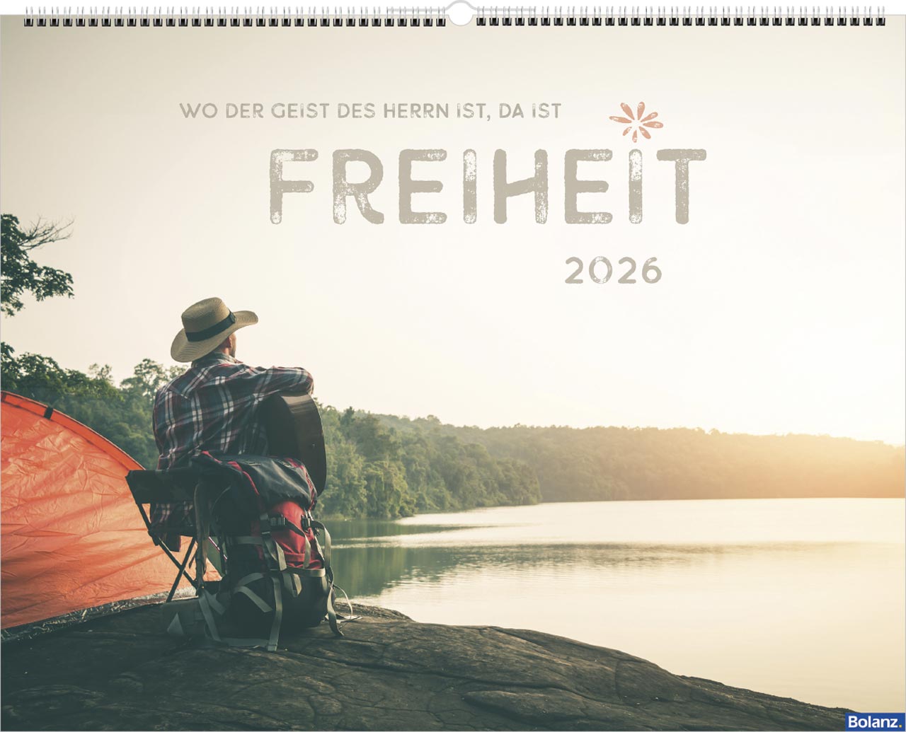 Freiheit 2026 - Super-Wandkalender