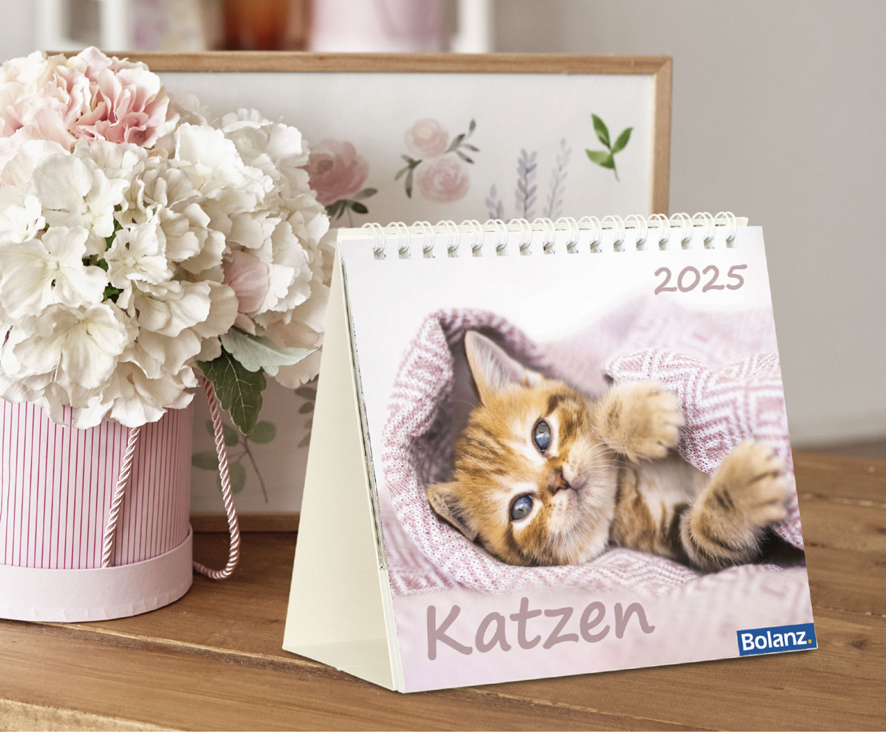 Katzen 2025 - Tischkalender