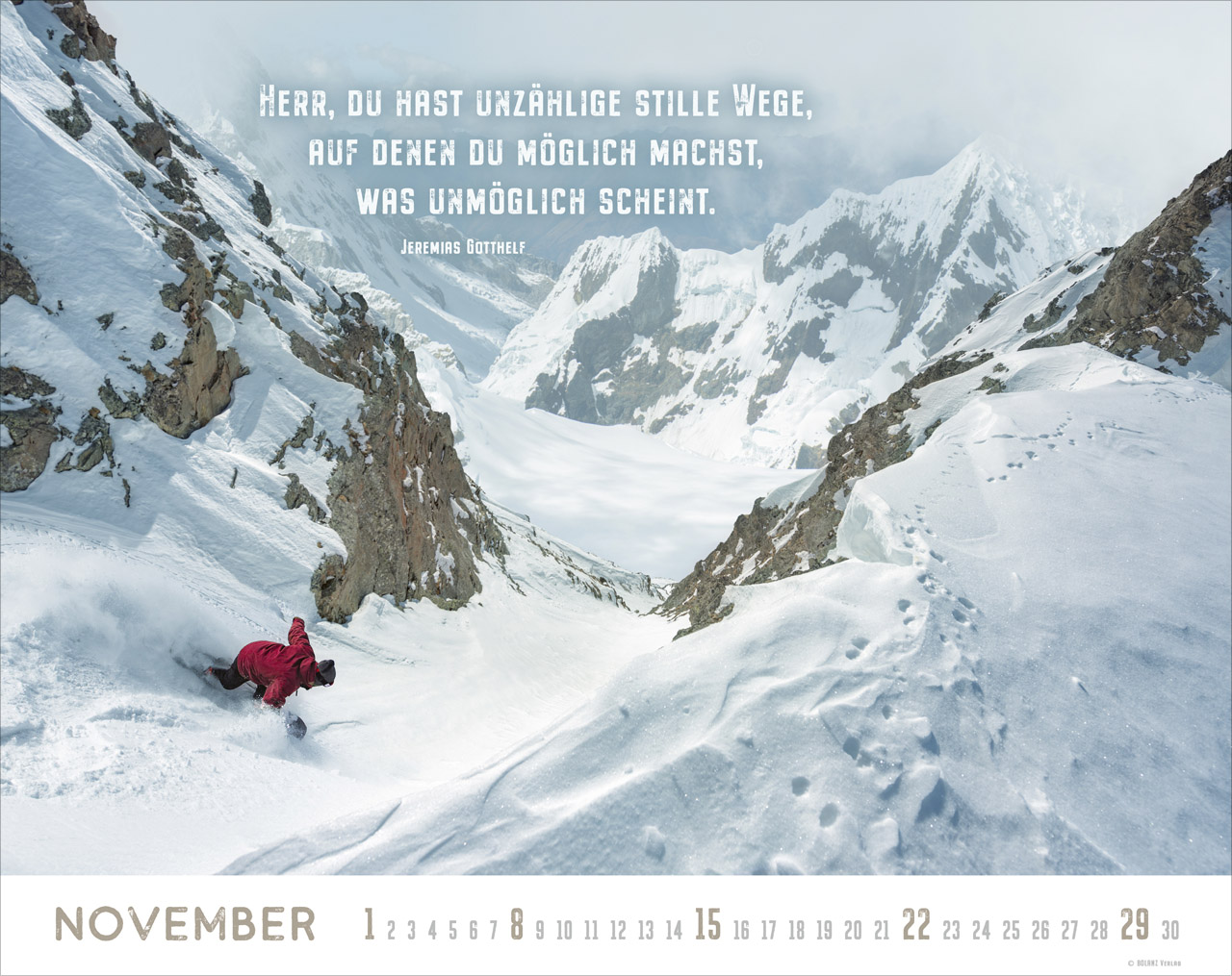 Freiheit 2026 - Super-Wandkalender