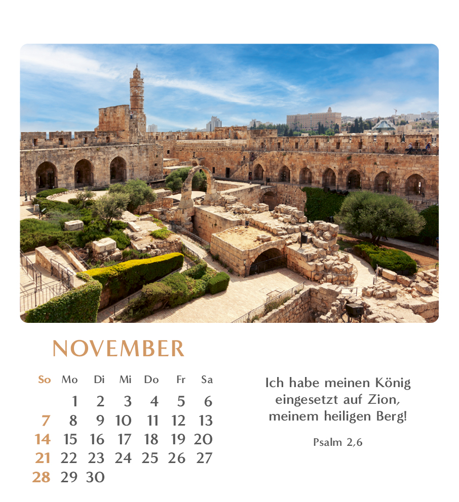 Geliebtes Israel 2027 – Tischkalender