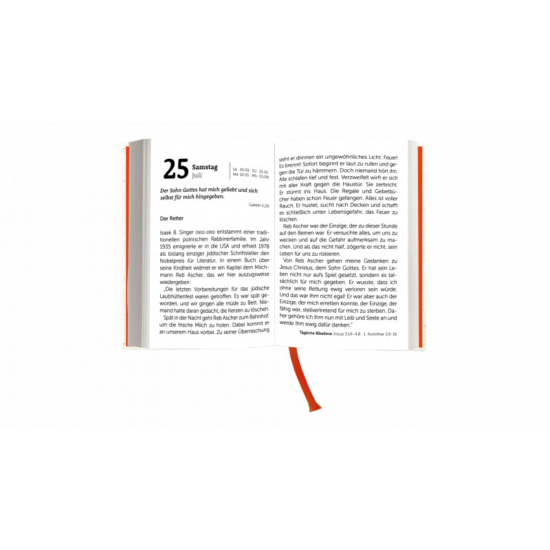 Die gute Saat 2026 - Buchkalender - Hardcover