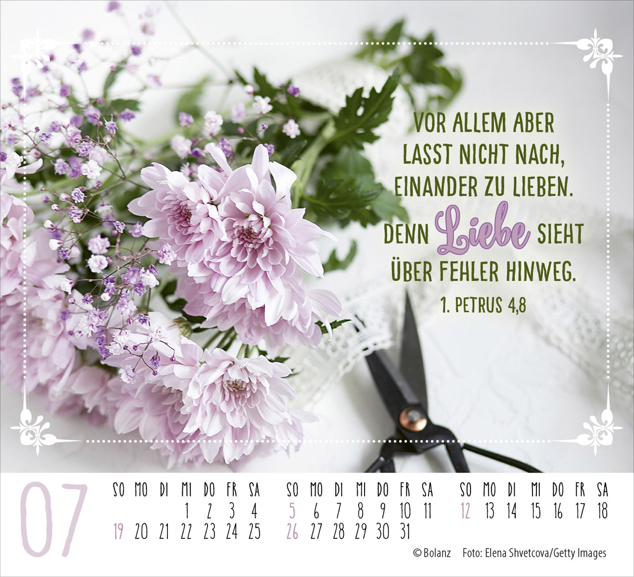 Worte von Herzen 2026 - Minikalender Worte von Herzen 2026 - Minikalender