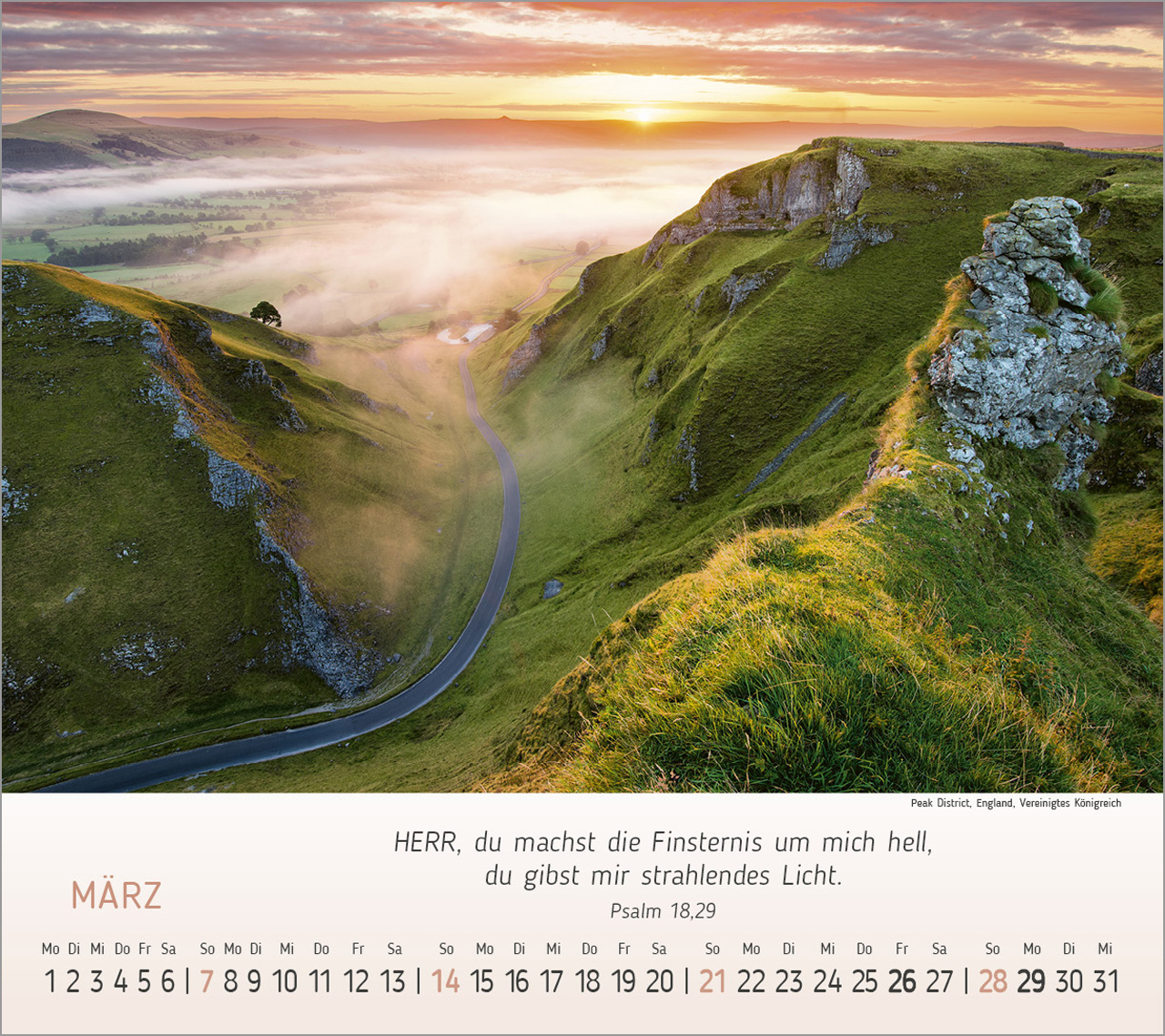 Wunderbare Bergwelt 2027 – Tischkalender