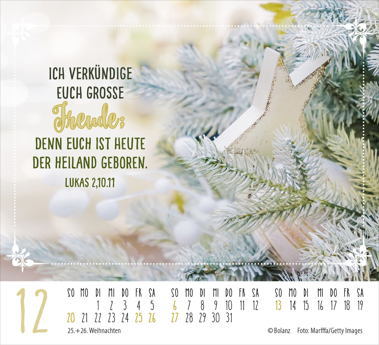 Worte von Herzen 2026 - Minikalender Worte von Herzen 2026 - Minikalender