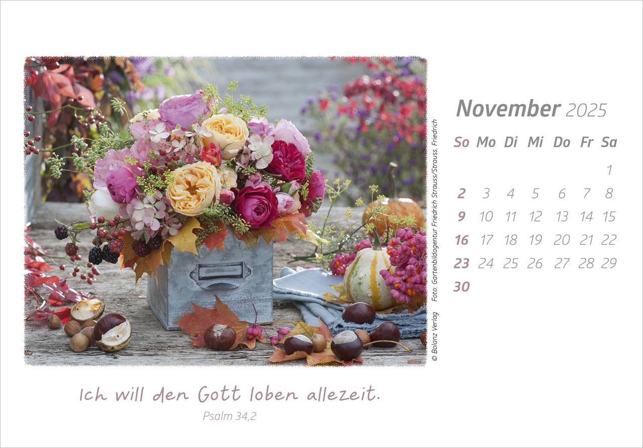 Die Güte Gottes preisen 2025 - Tischkalender