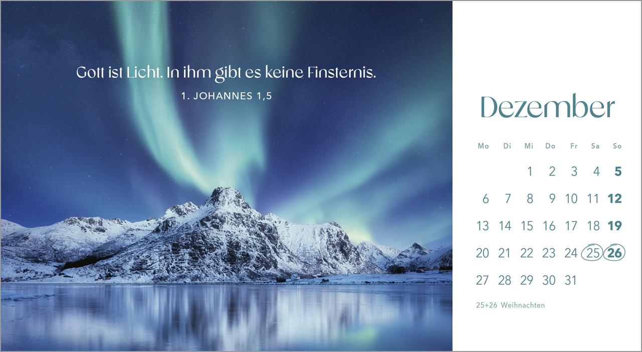 Quelle des Lebens 2027 – Postkartenkalender