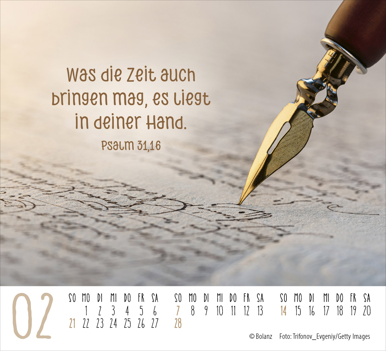 Danke 2027 – Minikalender