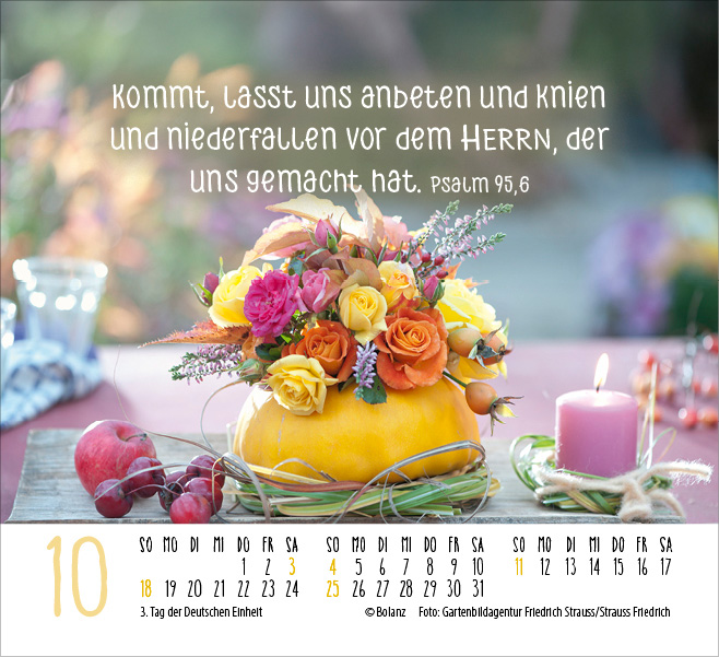 Harmonien für die Seele 2026 - Minikalender