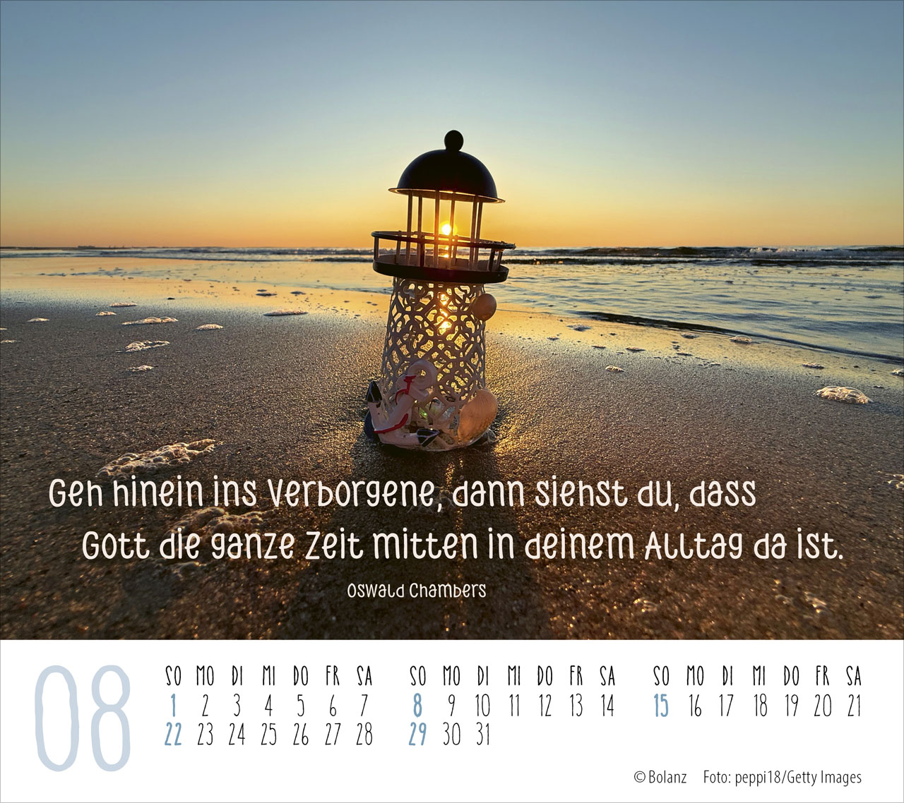 Gute Wünsche für dich 2027 – Tischkalender