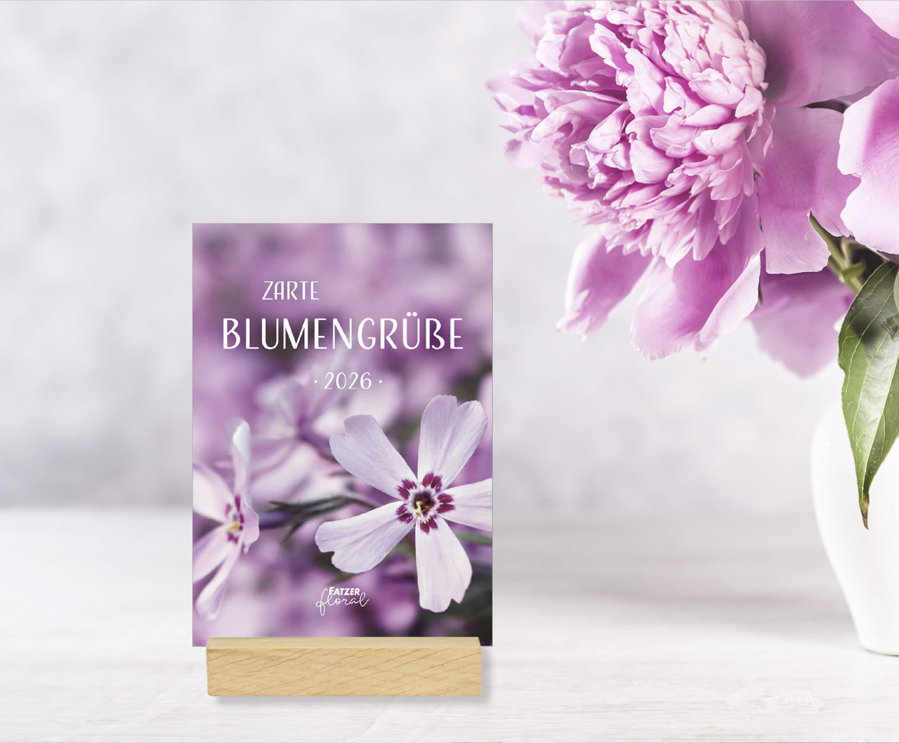 Zarte Blumengrüße 2026
