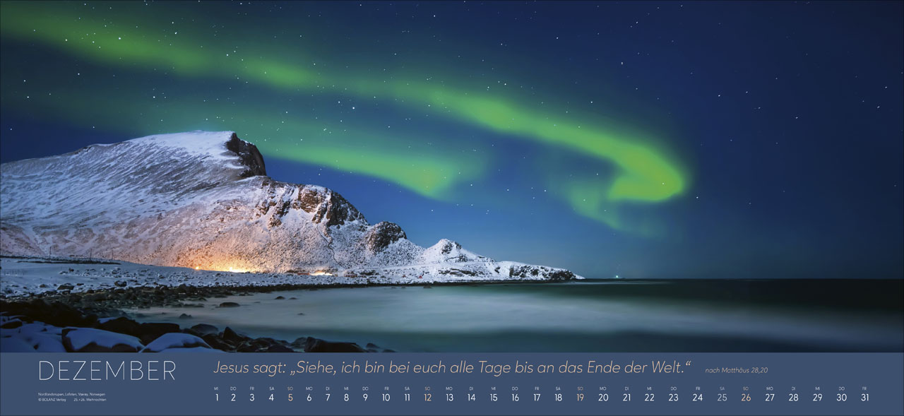 Ewigkeit im Herzen 2027 – Riesenpanoramakalender