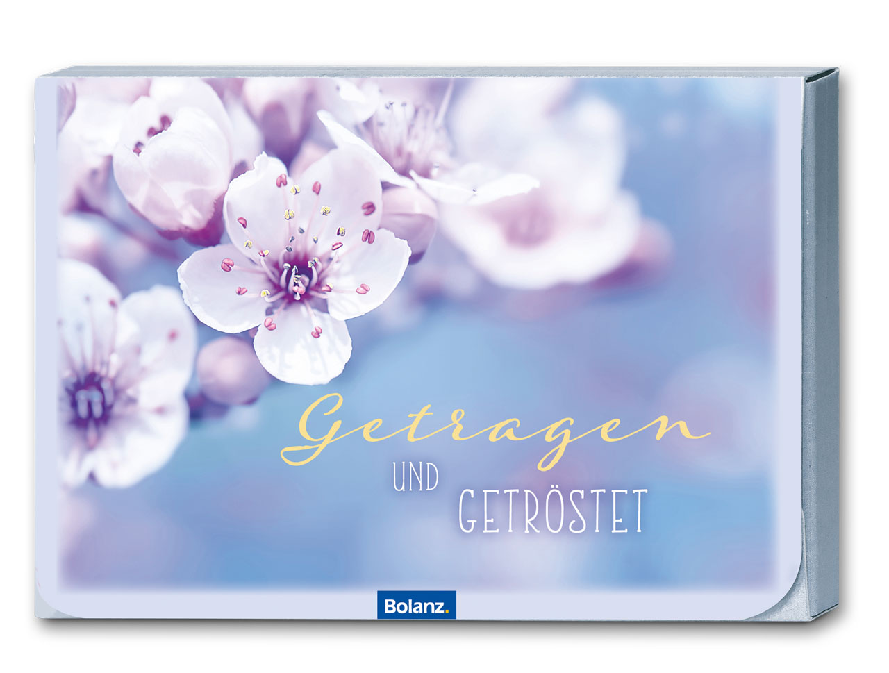 Postkartenbox Getröstet und getragen