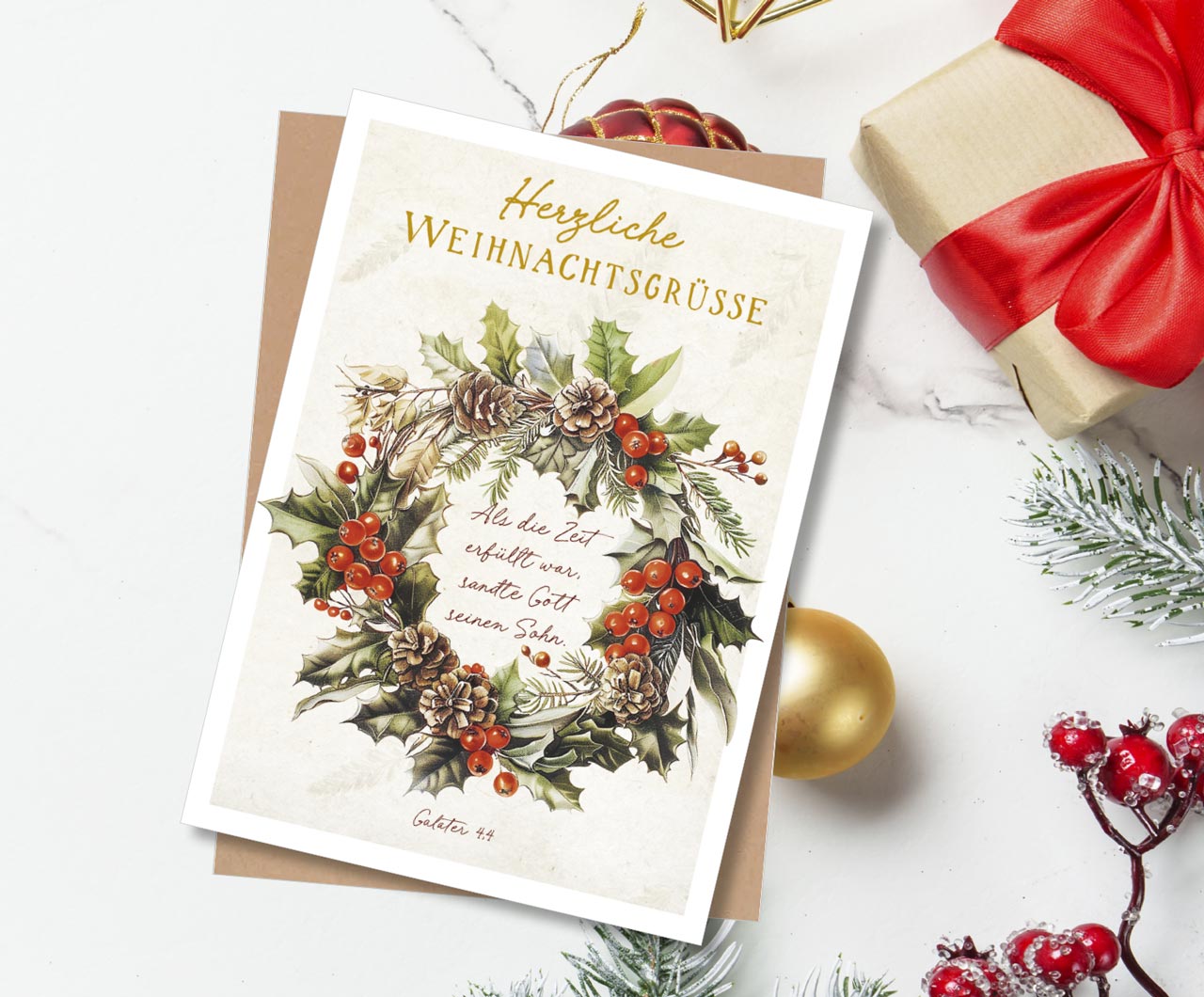 Faltkarten Weihnachtsgrüsse