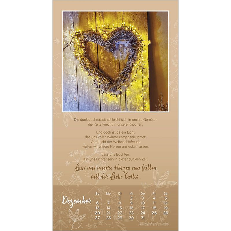 Schön, dass es dich gibt 2026