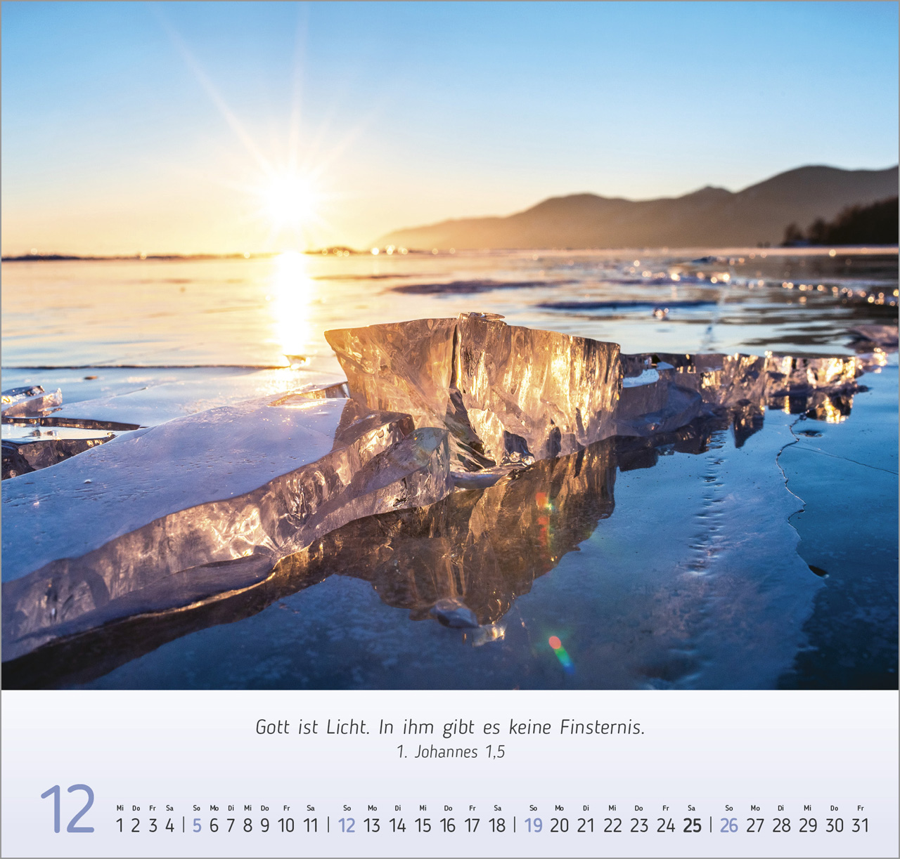 Licht-Impressionen 2027 – Wandkalender