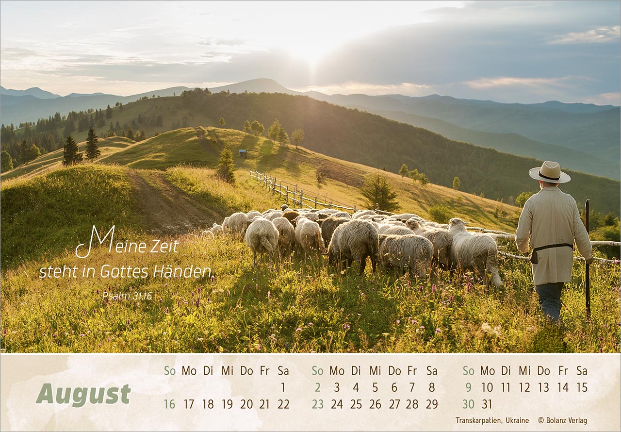 Der Gute Hirte 2026 - Panoramakalender