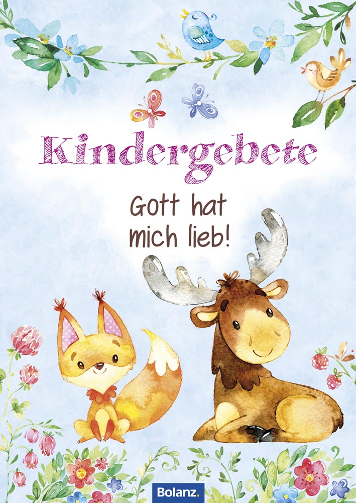 Grußheft  mit Kindergebeten