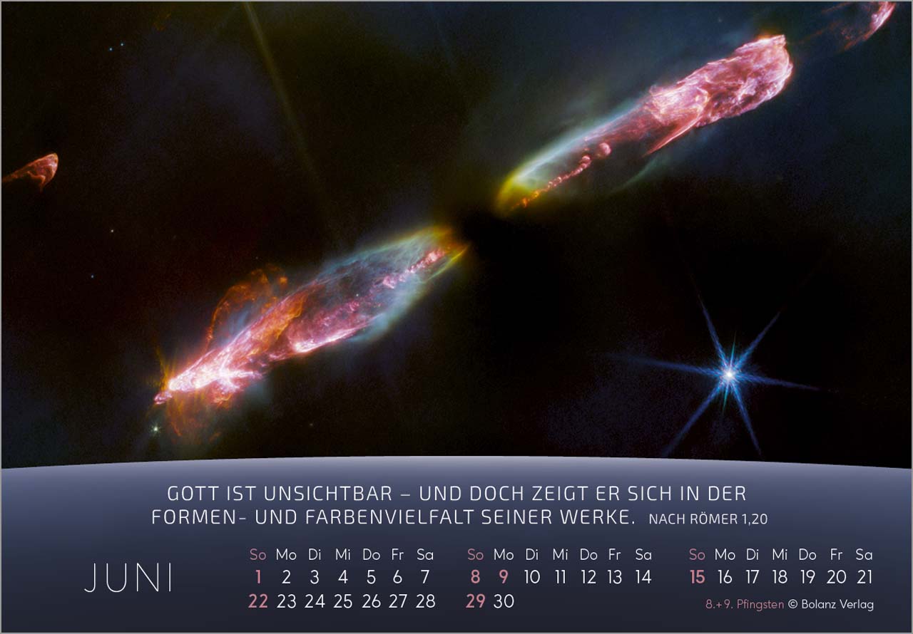 Du bist nicht fern 2025 - Panoramakalender