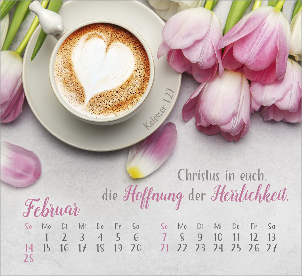 Sei gesegnet! 2027 – Tischkalender
