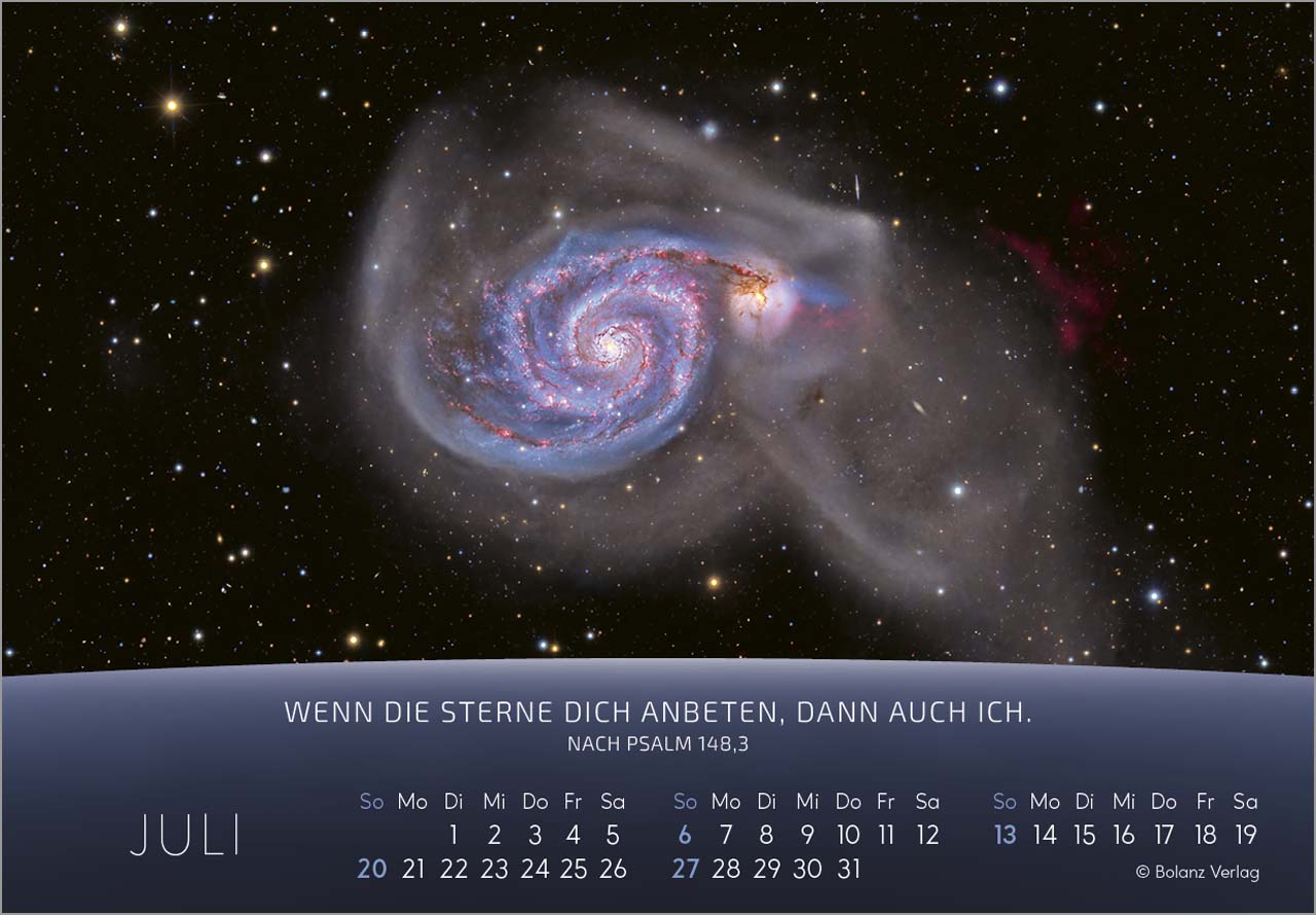 Du bist nicht fern 2025 - Panoramakalender