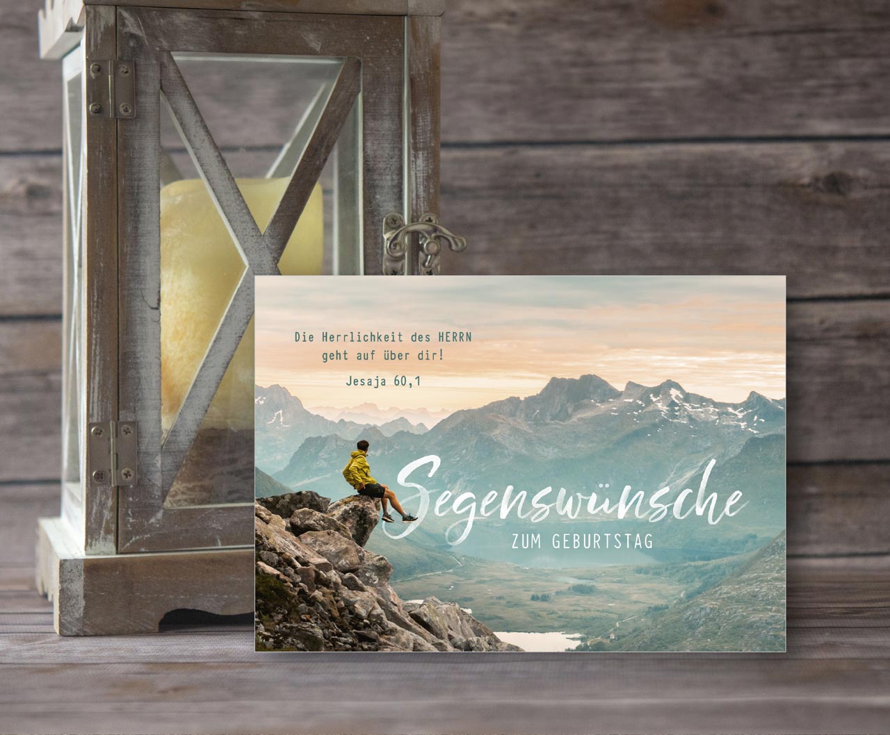 Postkarte Segenswünsche