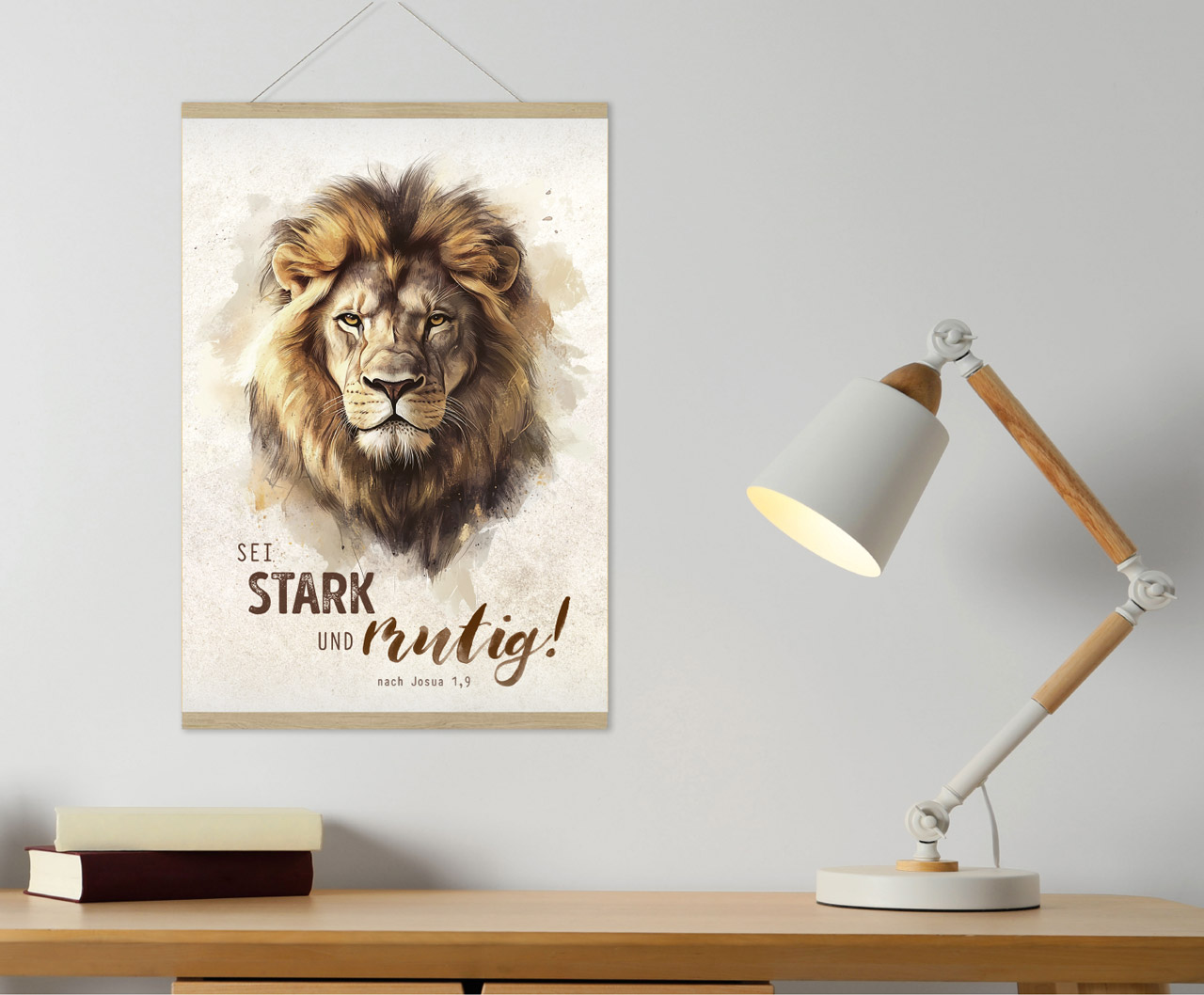 Poster Sei stark A3