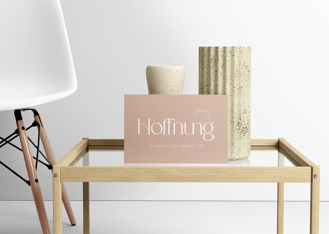 Postkarte Hoffnung der Seele