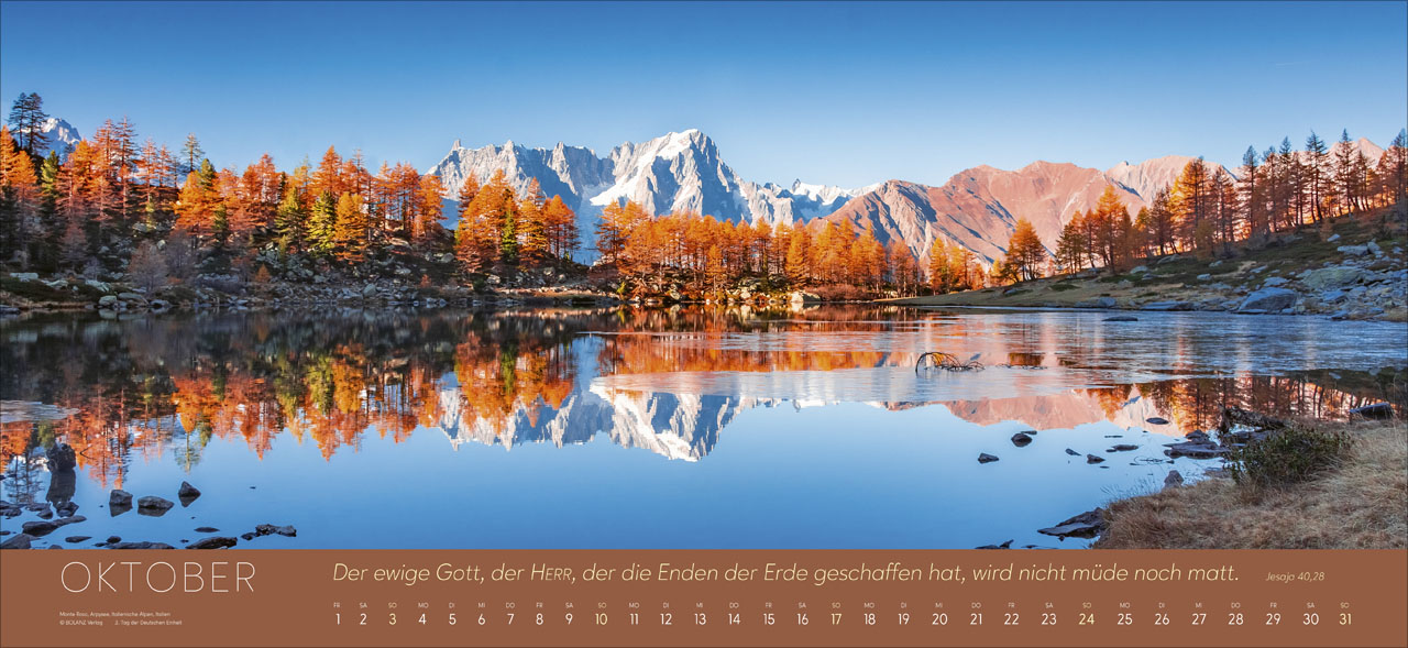 Ewigkeit im Herzen 2027 – Riesenpanoramakalender