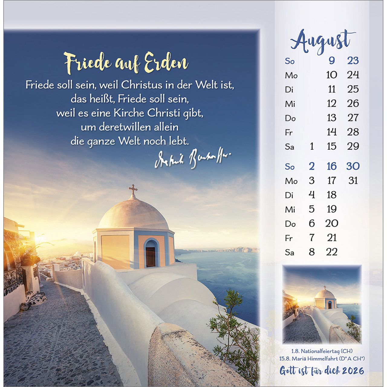 Gott ist für dich 2026