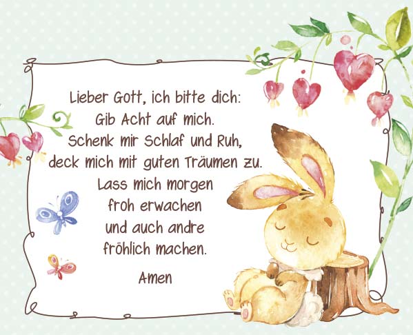 Postkartenaufstellbuch Kindergebete