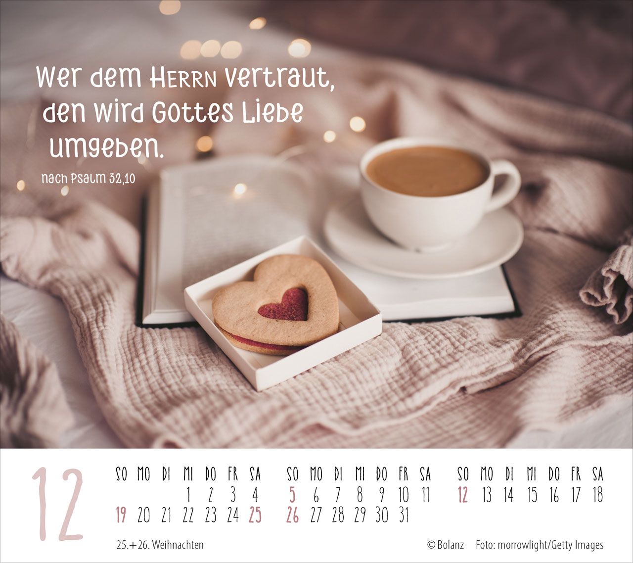 Gute Wünsche für dich 2027 – Tischkalender
