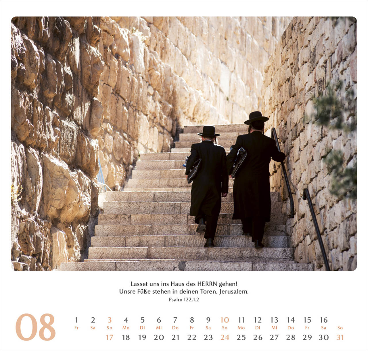 Geliebtes Israel Wandkalender