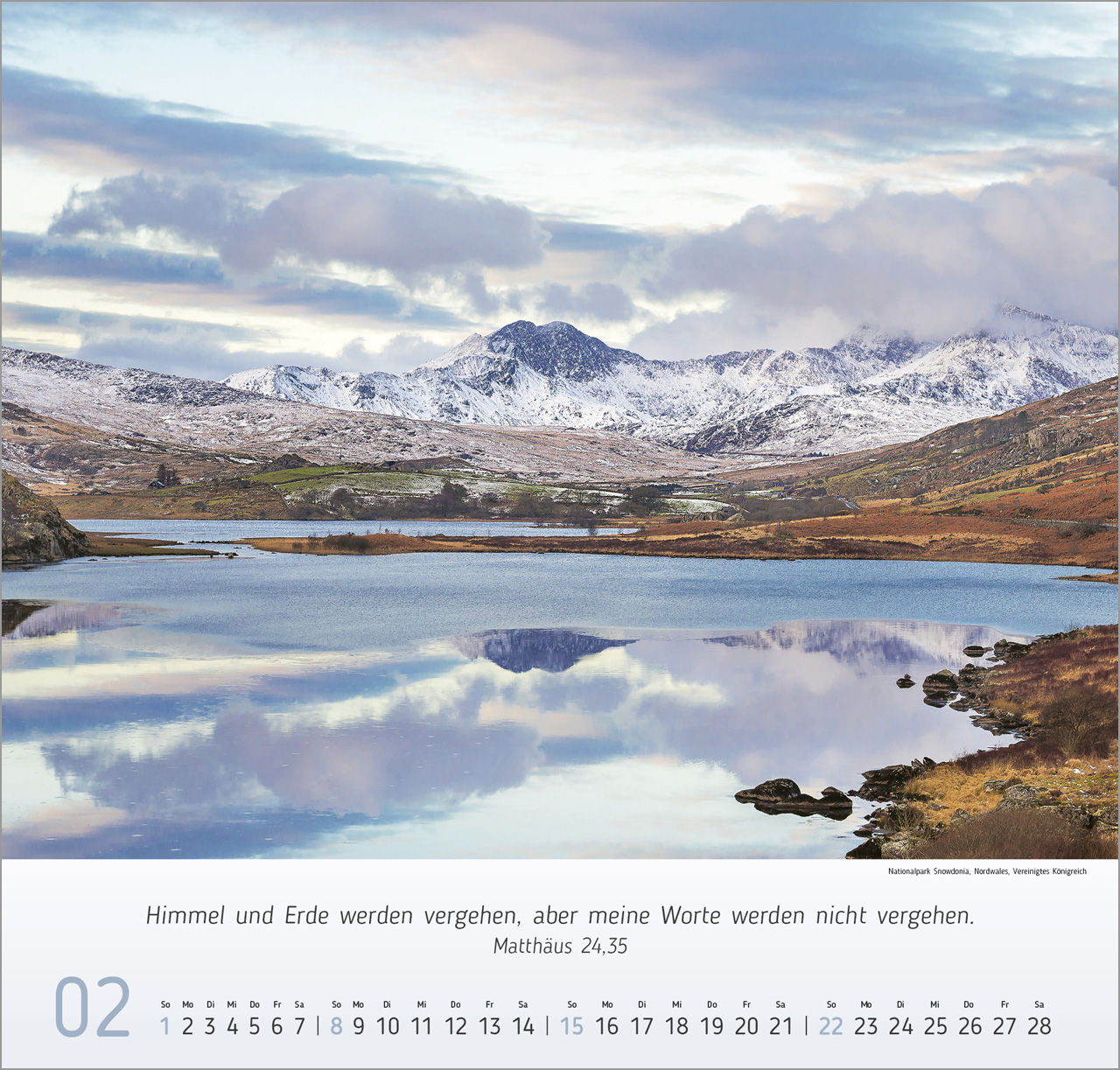 Berg Impressionen Wandkalender 2026