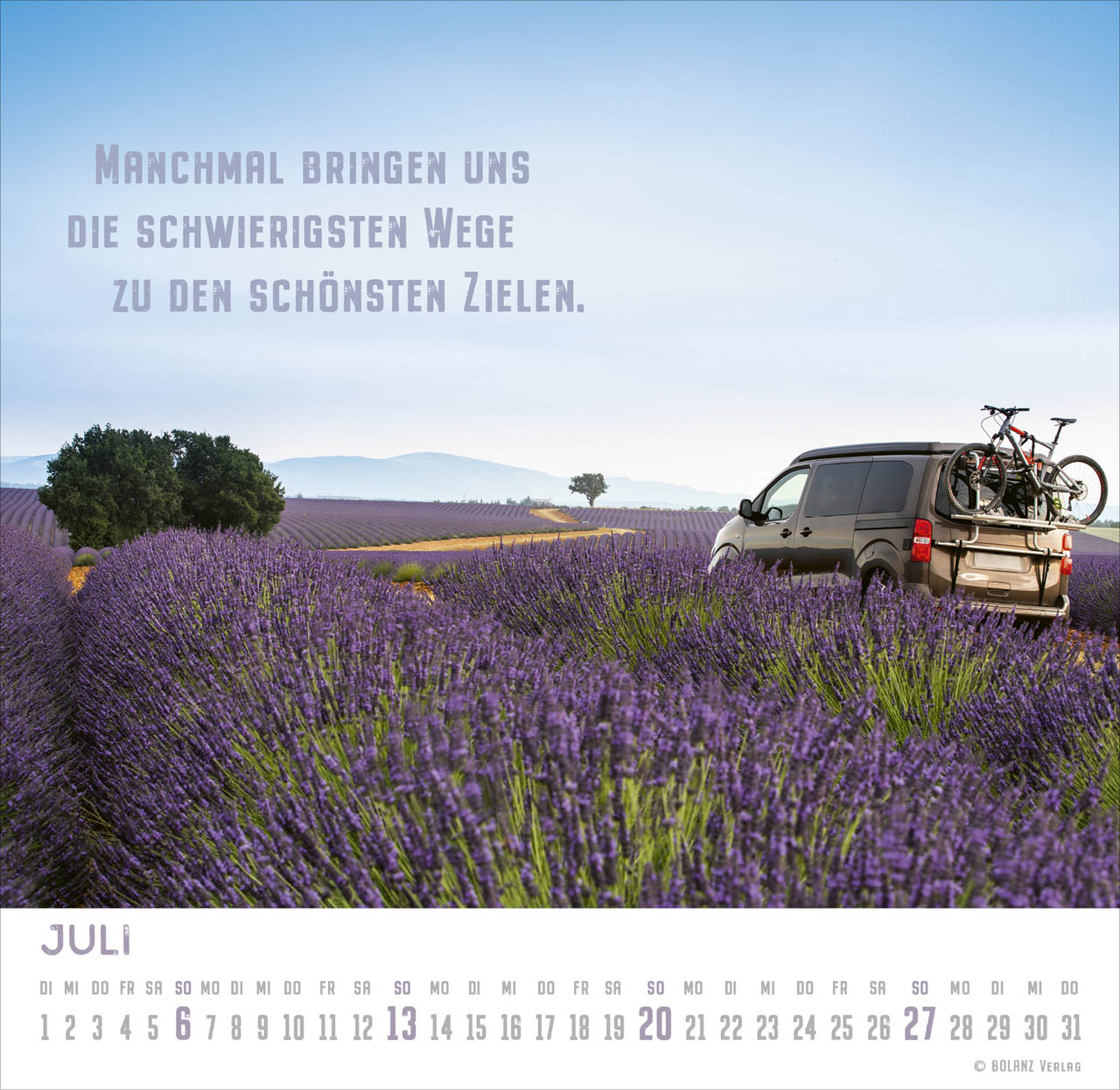 Freiheit 2025 - Tischkalender