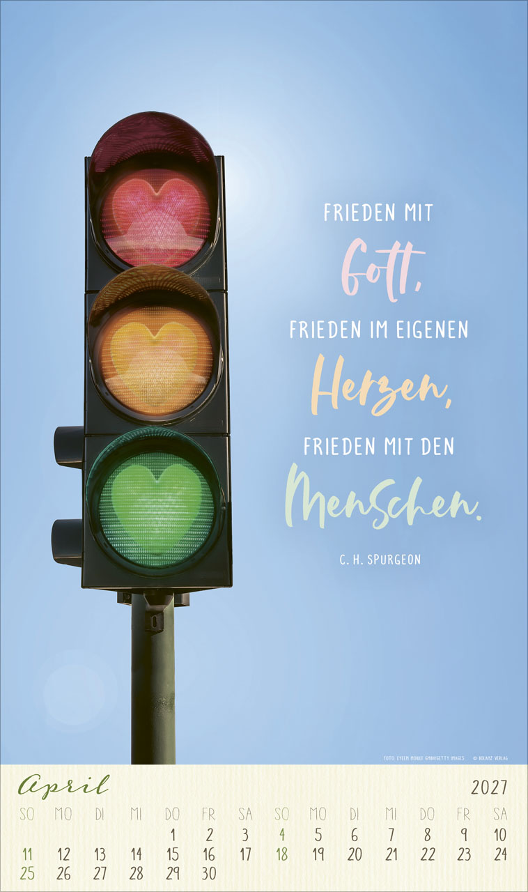 Mit seiner Kraft 2027 – Posterkalender