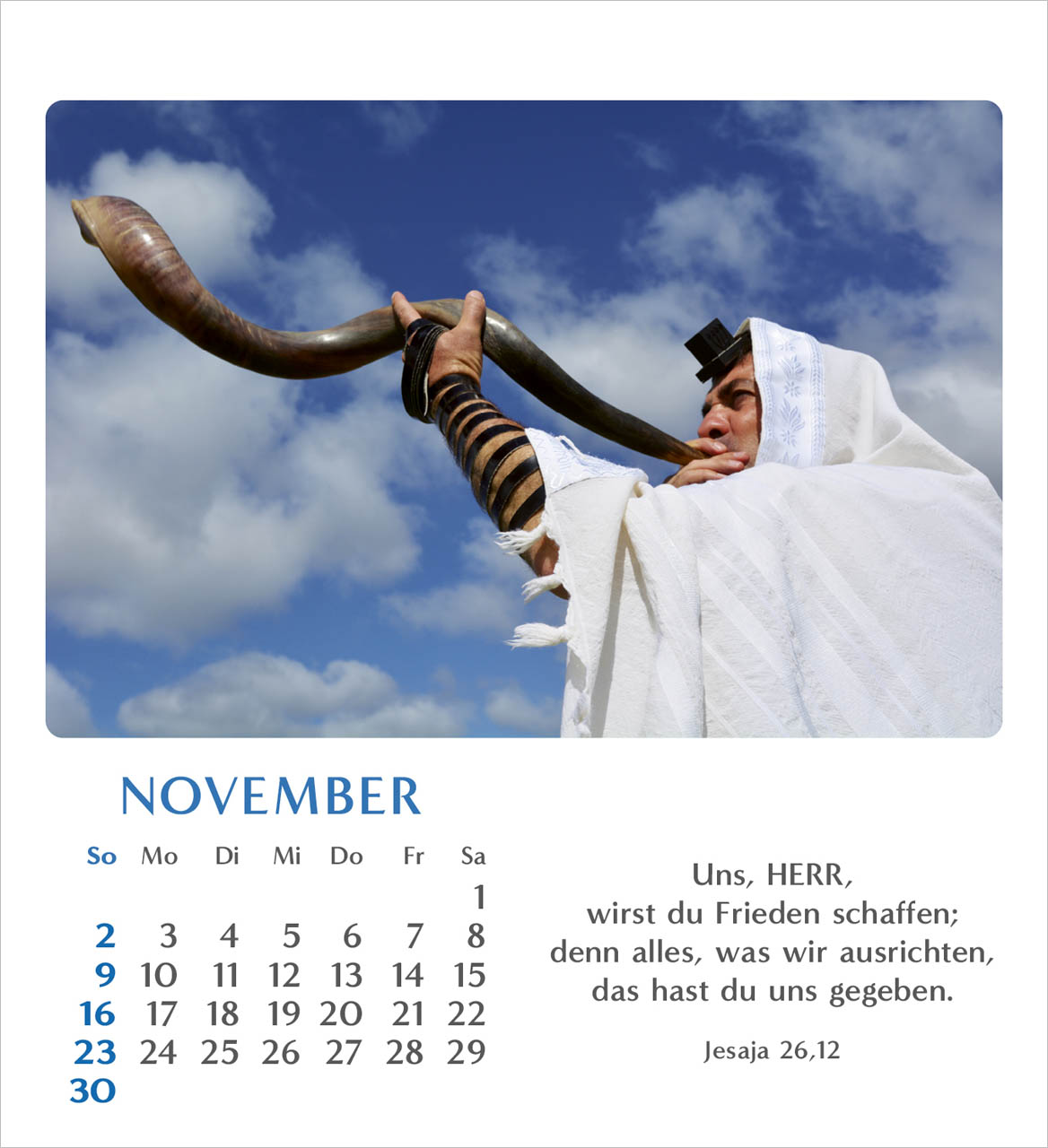 Geliebtes Israel Tischkalender