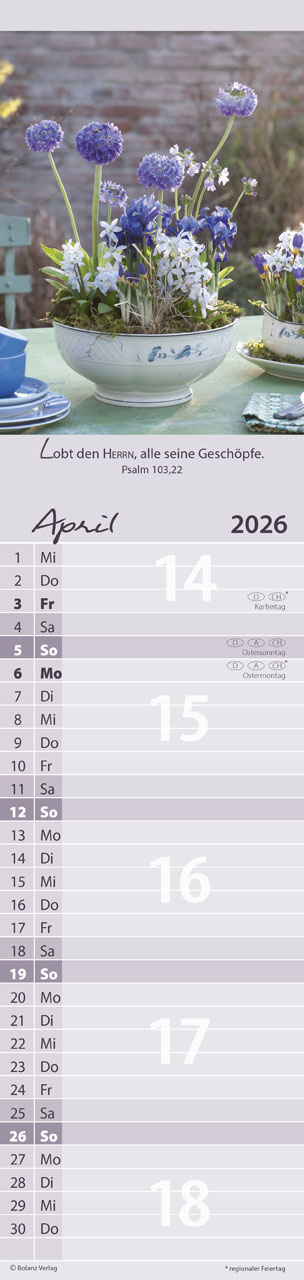 Von Mir zu Dir 2026 - Streifenterminer