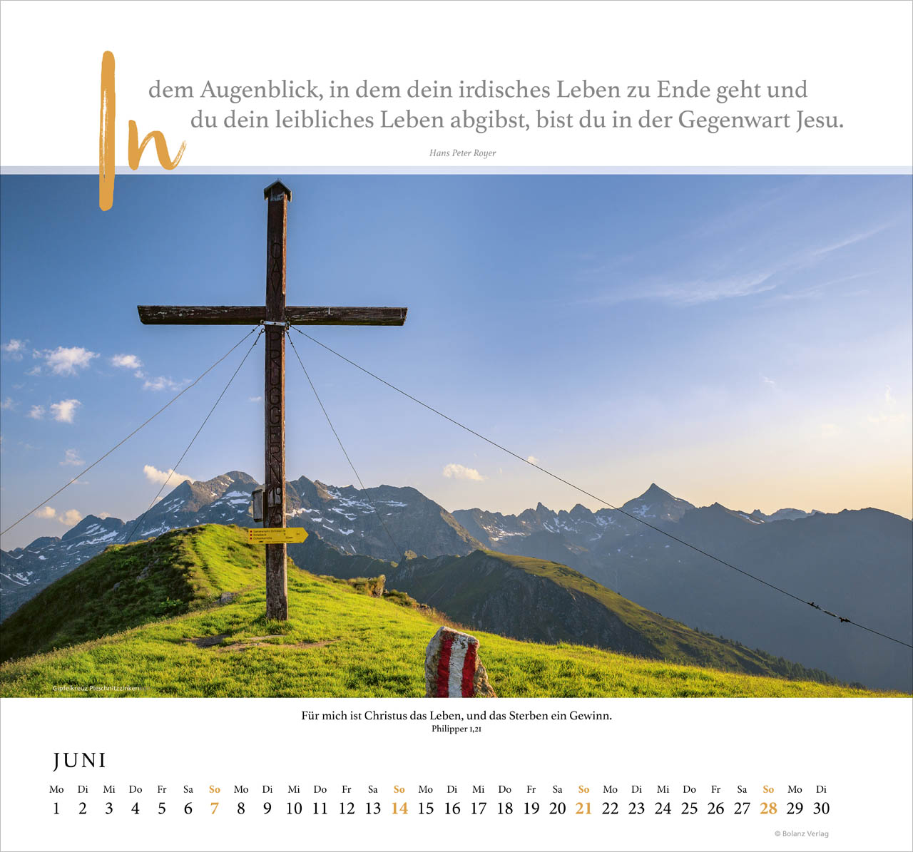 Fels meiner Stärke -Wandkalender 2026 Fels meiner Stärke -Wandkalender 2026